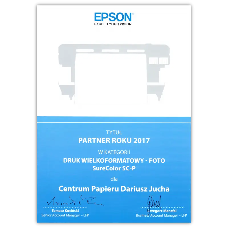 EPSON Partner Roku 2017